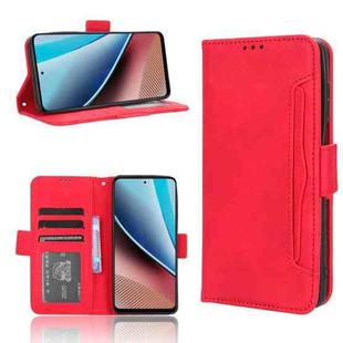 For Motorola Moto G Stylus 5G 2023 Skin Feel Calf Texture Card Slots Leather Phone Case(Red)