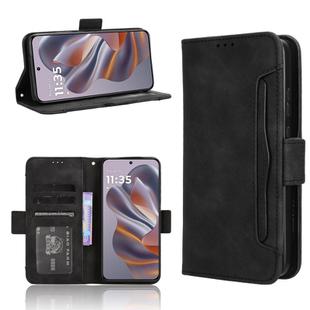 For Motorola Moto S50 5G / Edge 50 Neo Skin Feel Calf Texture Card Slots Leather Phone Case(Black)