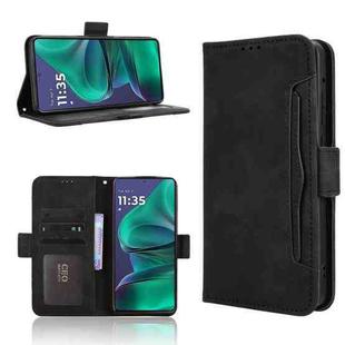 For Motorola Moto G Stylus 5G 2025 Skin Feel Calf Texture Card Slots Leather Phone Case(Black)
