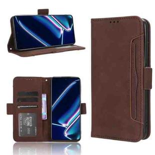 For Realme GT Neo5 SE Skin Feel Calf Texture Card Slots Leather Phone Case(Brown)