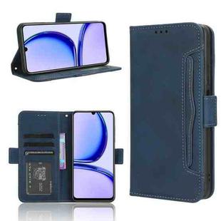 For Realme C53 / Narzo N53 4G Skin Feel Calf Texture Card Slots Leather Phone Case(Blue)