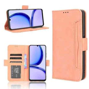 For Realme Note 50 4G Skin Feel Calf Texture Card Slots Leather Phone Case(Pink)