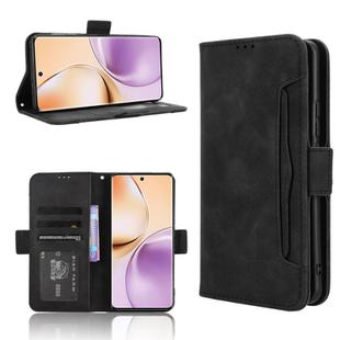 For Realme 14 Pro 5G Skin Feel Calf Texture Card Slots Leather Phone Case(Black)