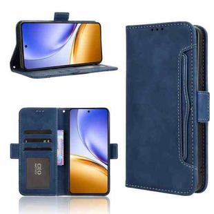 For Realme 14 5G Skin Feel Calf Texture Card Slots Leather Phone Case(Blue)
