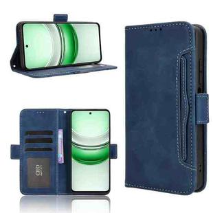 For Realme C71 4G Skin Feel Calf Texture Card Slots Leather Phone Case(Blue)
