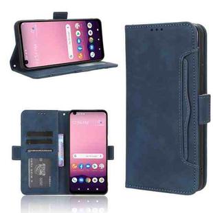 For Orbic Magic 5G R678EL Skin Feel Calf Texture Card Slots Leather Phone Case(Blue)