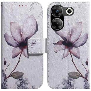 For Tecno Camon 20 Pro 4G / 20 Coloured Drawing Flip Leather Phone Case(Magnolia)