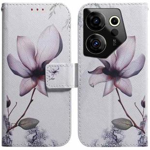 For Tecno Camon 20 Premier 5G Coloured Drawing Flip Leather Phone Case(Magnolia)