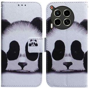 For Tecno Camon 30 4G / 30 5G CL6 CL7 Coloured Drawing Flip Leather Phone Case(Panda)