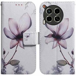 For Tecno Camon 30 4G / 30 5G CL6 CL7 Coloured Drawing Flip Leather Phone Case(Magnolia)