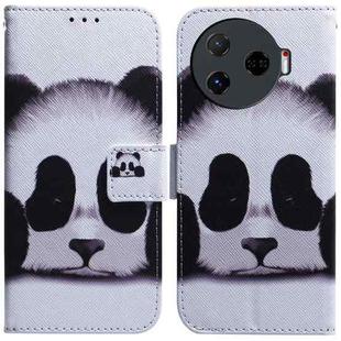 For Tecno Camon 30 Pro CL8 Coloured Drawing Flip Leather Phone Case(Panda)