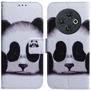 For Tecno Spark 30C Coloured Drawing Flip Leather Phone Case(Panda)
