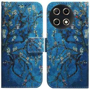 For Tecno Camon 30S / Camon 30S Pro Coloured Drawing Flip Leather Phone Case(Apricot)