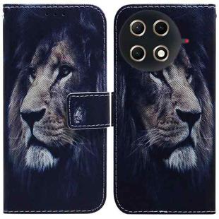 For Tecno Camon 30S / Camon 30S Pro Coloured Drawing Flip Leather Phone Case(Lion)