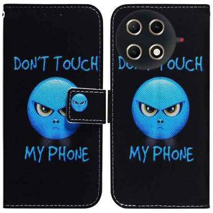 For Tecno Camon 30S / Camon 30S Pro Coloured Drawing Flip Leather Phone Case(Anger)
