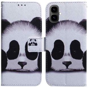 For Tecno Pop 10 / Spark Go 2 4G Coloured Drawing Flip Leather Phone Case(Panda)