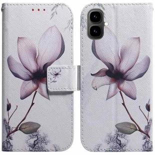 For Tecno Pop 10 / Spark Go 2 4G Coloured Drawing Flip Leather Phone Case(Magnolia)