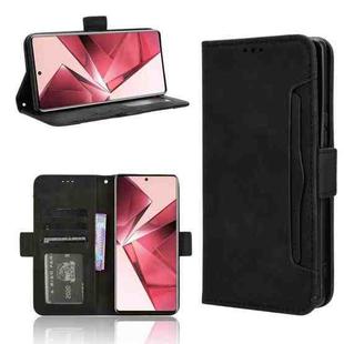 For vivo V29e 5G Skin Feel Calf Texture Card Slots Leather Phone Case(Black)