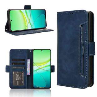 For vivo Y58 5G Skin Feel Calf Texture Card Slots Leather Phone Case(Blue)