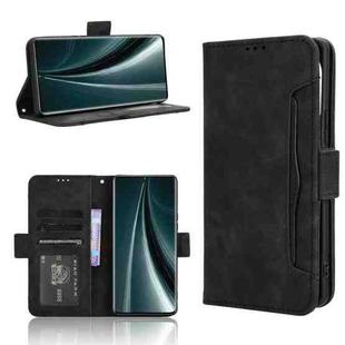 For vivo T3 Pro 5G / iQOO Z9S Pro 5G Skin Feel Calf Texture Card Slots Leather Phone Case(Black)