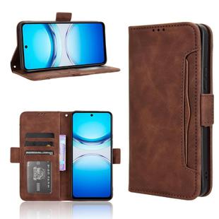 For vivo Y39 5G / Y300i Skin Feel Calf Texture Card Slots Leather Phone Case(Brown)