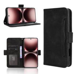 For vivo X200 Ultra 5G Skin Feel Calf Texture Card Slots Leather Phone Case(Black)