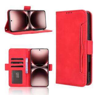 For vivo X200 Ultra 5G Skin Feel Calf Texture Card Slots Leather Phone Case(Red)