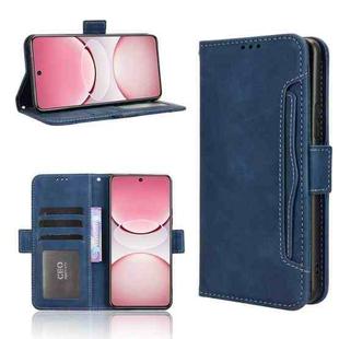 For vivo T4 5G / iQOO Z10 5G Global Skin Feel Calf Texture Card Slots Leather Phone Case(Blue)