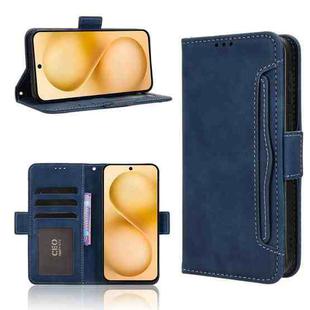 For vivo X200 FE / S30 Pro mini Skin Feel Calf Texture Card Slots Leather Phone Case(Blue)
