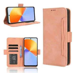 For Infinix Note 30 VIP Skin Feel Calf Texture Card Slots Leather Phone Case(Pink)