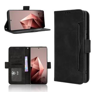 For Infinix Note 50s 5G Skin Feel Calf Texture Card Slots Leather Phone Case(Black)