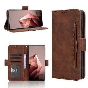 For Infinix Note 50s 5G Skin Feel Calf Texture Card Slots Leather Phone Case(Brown)