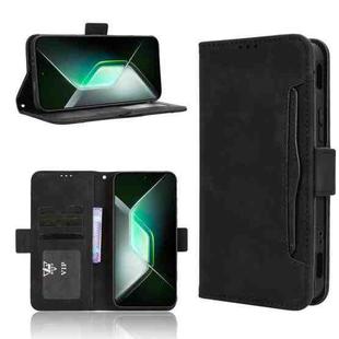 For Infinix GT 30 Pro 5G Skin Feel Calf Texture Card Slots Leather Phone Case(Black)