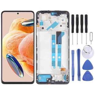 AMOLED Material Original LCD Screen For Xiaomi Redmi Note 12 Pro 4G Digitizer Full Assembly with Frame