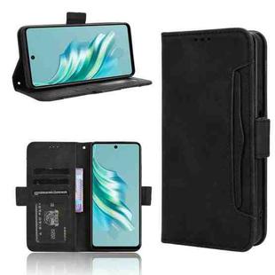 For Tecno Spark 20 4G KJ5 Skin Feel Calf Texture Card Slots Leather Phone Case(Black)