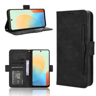 For Tecno Spark Go 2024 / Spark 20C Skin Feel Calf Texture Card Slots Leather Phone Case(Black)