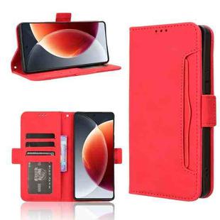For Tecno Camon 30 Pro 5G Skin Feel Calf Texture Card Slots Leather Phone Case(Red)