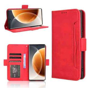 For Tecno Camon 30S 4G / 30S Pro 4G Skin Feel Calf Texture Card Slots Leather Phone Case(Red)