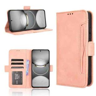 For Tecno Spark 30 Pro 4G Skin Feel Calf Texture Card Slots Leather Phone Case(Pink)