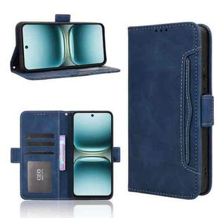 For Tecno Spark Go 2 4G Skin Feel Calf Texture Card Slots Leather Phone Case(Blue)