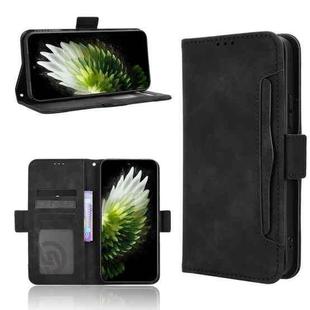 For Tecno Spark 40 Pro 4G Skin Feel Calf Texture Card Slots Leather Phone Case(Black)