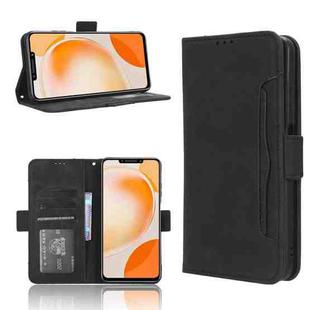 For Huawei Enjoy 60X Skin Feel Calf Texture Card Slots Leather Phone Case(Black)