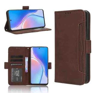 For Huawei Enjoy 60 Pro / nova 11i Skin Feel Calf Texture Card Slots Leather Phone Case(Brown)