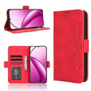 For Oukitel C53 Skin Feel Calf Texture Card Slots Leather Phone Case(Red)