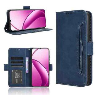 For Oukitel C53 Skin Feel Calf Texture Card Slots Leather Phone Case(Blue)