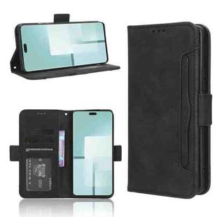 For Xiaomi Civi 3 Skin Feel Calf Texture Card Slots Leather Phone Case(Black)