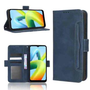 For Xiaomi Redmi A2+ / A1+ Skin Feel Calf Texture Card Slots Leather Phone Case(Blue)