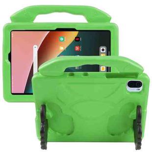 For Samsung Galaxy Tab S7 / S8 Children EVA Shockproof Tablet Case with Thumb Bracket(Green)
