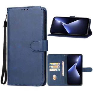 For Tecno Pova 5 Pro Leather Phone Case(Blue)