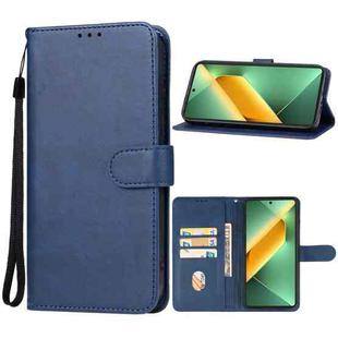 For Tecno Pova 6 Leather Phone Case(Blue)